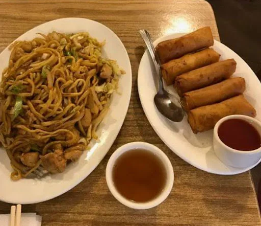 Spring Roll + Chowmein