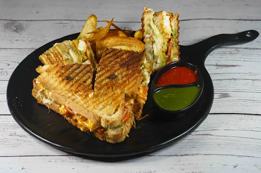 Paneer Tikka Grilled Sandwich