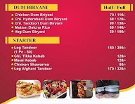 Hyderabadi Zaika Caterers menu 3