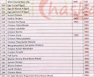 Delhi Chaska menu 1