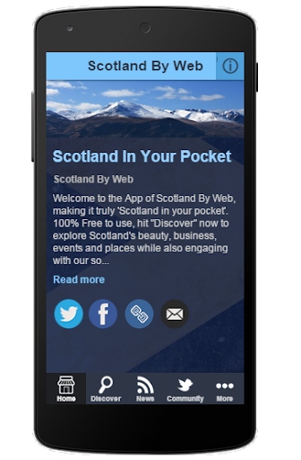 SCOTLAND BY WEB