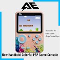 Máy Chơi Game Cầm Tay Psp 500 Trò Chơi Màn Hình Màu Đơn / Đôi 1 Mới