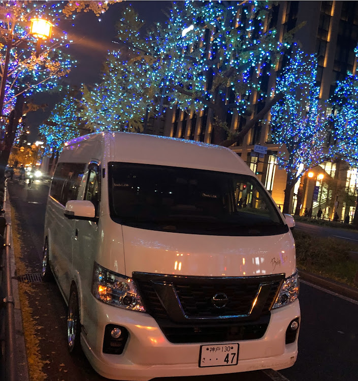 NV350キャラバンのイルミネーション・ドライブ・スーパーロング・ハイルーフ・ワイドに関するカスタム事例の投稿画像1枚目