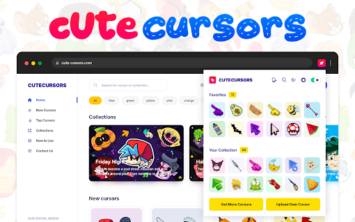 Cute Cursors - Custom Cursor for Chrome™