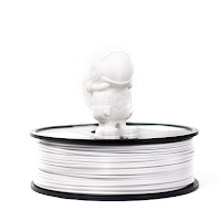 White MH Build Series PLA Filament - 1.75mm (1kg)