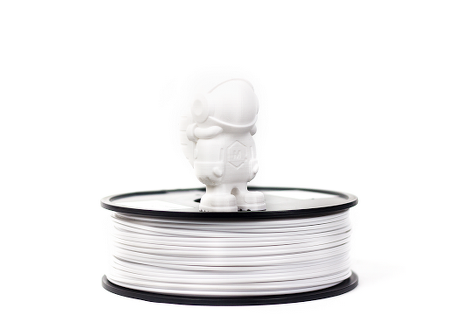 White MH Build Series PLA Filament - 1.75mm (1kg)