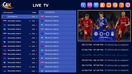 Screenshot IPTV Smart Player: LiveTV 4K