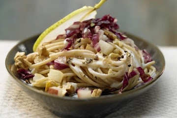 Pear and Walnut Pasta