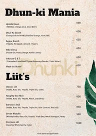 Dhunki menu 6