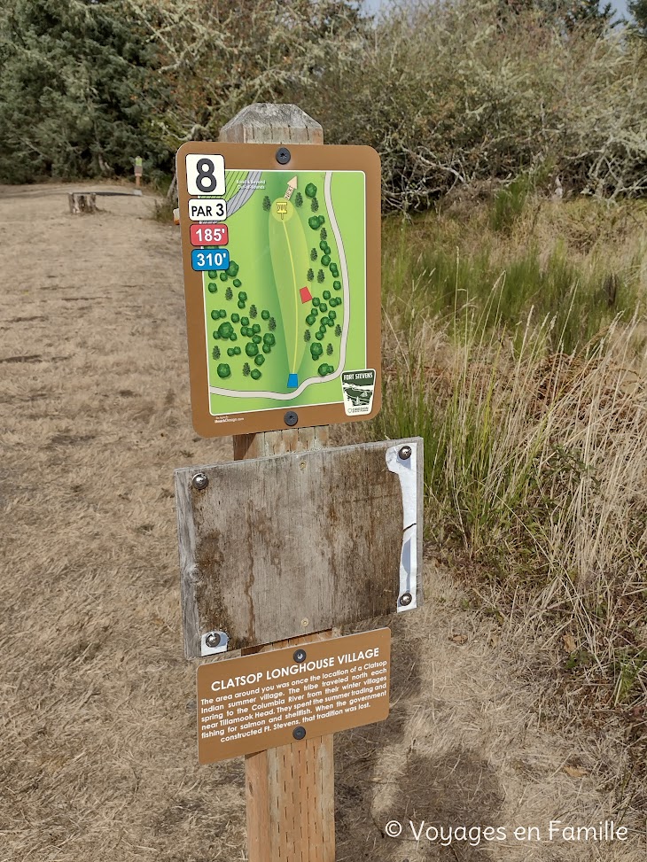 Disc Golf - Fort Stevens SP