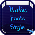 Cover Image of Baixar Italic Font Style 3.0 APK