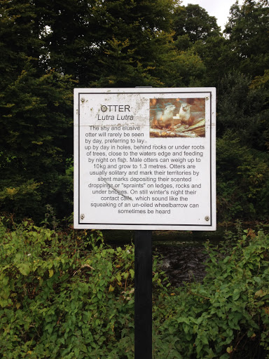 Otter Sign - National Park