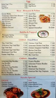 Thalassery Restaurant menu 4