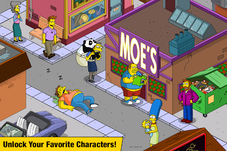 تحميل لعبة The Simpsons: Tapped Out مهكرة 2024 للاندرويد