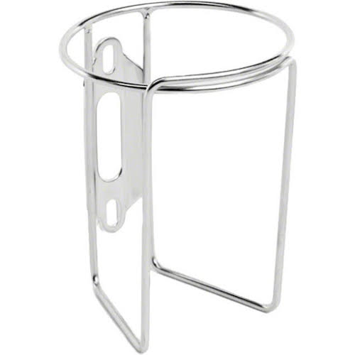 Velo Orange Retro Water Bottle Cage without Tab: Polish Stainless