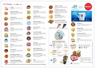 Natural Ice Cream menu 2