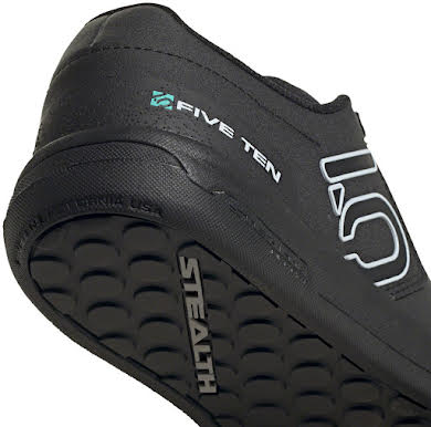 Five Ten Freerider Pro Flat Shoe  -  Women's, Core Black/Crystal White/Mint alternate image 1