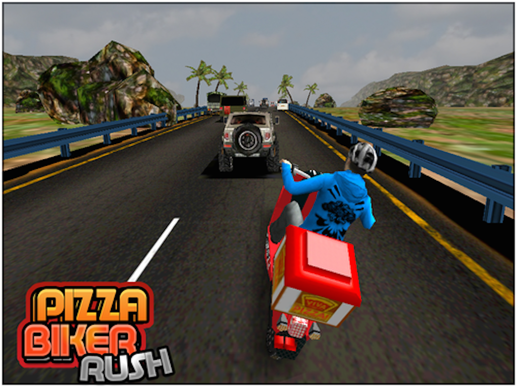 PIZZA BIKER RUSH 3D RACING Apl Android Di Google Play