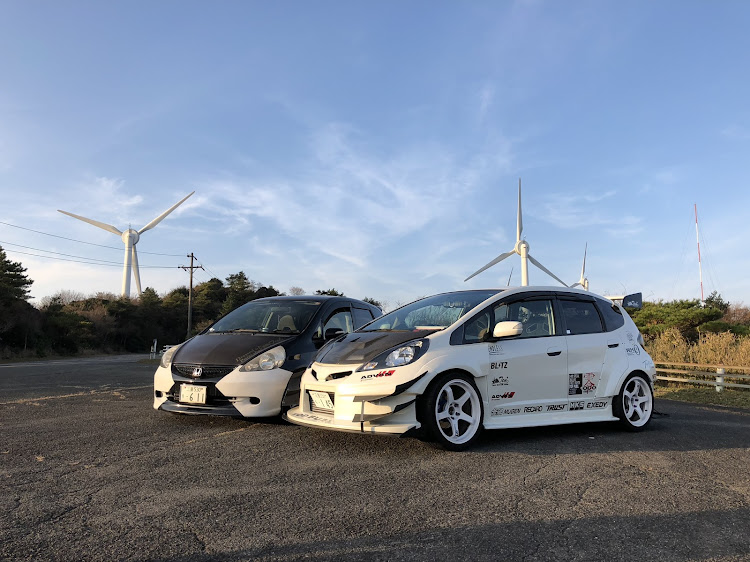 フィットのten-break.com・ドライブ・撮影会に関するカスタム事例の投稿画像4枚目