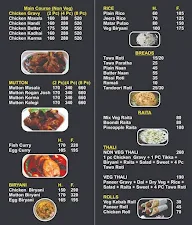 LK Kitchen menu 1