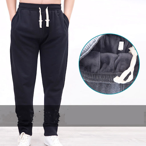 Title 3, Fashionable Loose Plus Size Mens Casual Trouse...