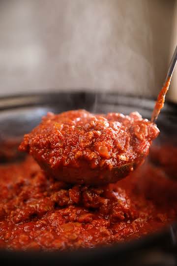 Slow Cooker Spaghetti Sauce