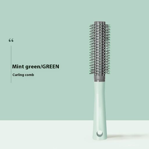 Hair Curling Comb Green