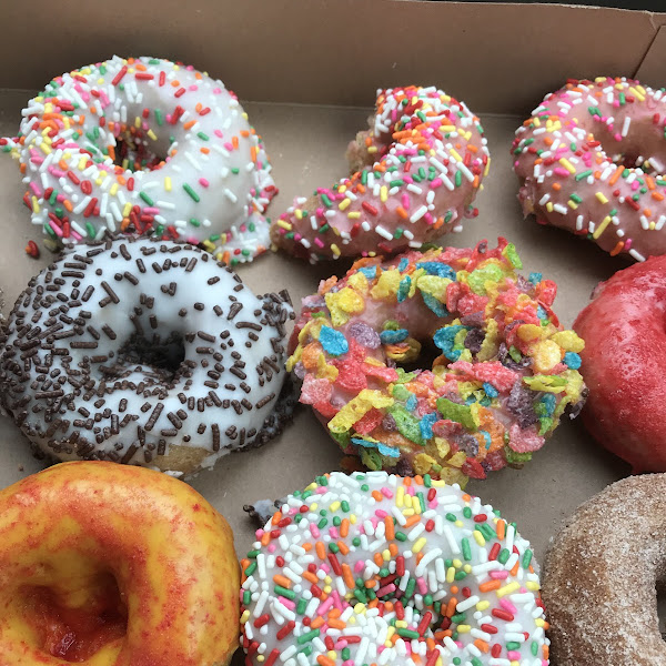 Wonderful gluten free donuts on Tuesday and Friday!  I haven’t had a fresh donut in 16 years.