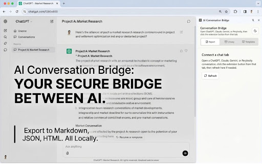 AI Conversation Bridge screenshot 1