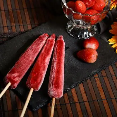 Strawberry Sorbet Stick