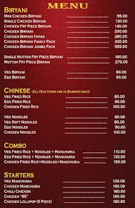 Ruchi Food Point menu 1