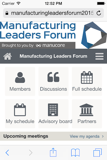 Manufacturing Leaders Forum