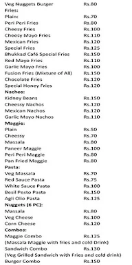 Bhukkad Cafe menu 3