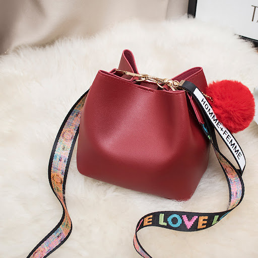 Title 9, Ladies Fashion Classic Print Bucket Bag, a styl...