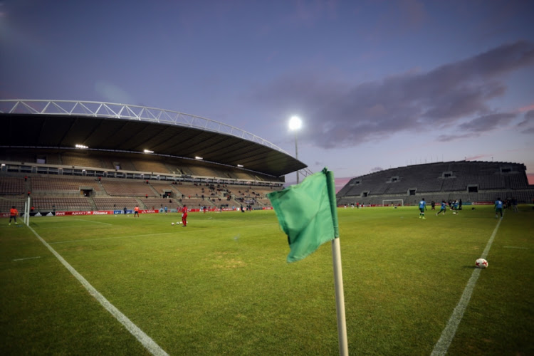 General view during the Absa Premiership match between Ajax Cape Town and AmaZulu FC at Athlone Stadium on November 25, 2017 in Cape Town, South Africa.