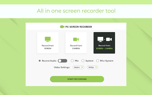 Screen Recorder for Chrome™