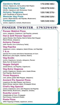 Ancient Pizza Cafe menu 3