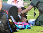 VIDEO: Amerikaanse schreeuwt om hulp na zware knieblessure op Wimbledon: "Help me!"