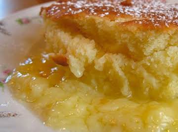 Crockpot Lemon Pudding Cake