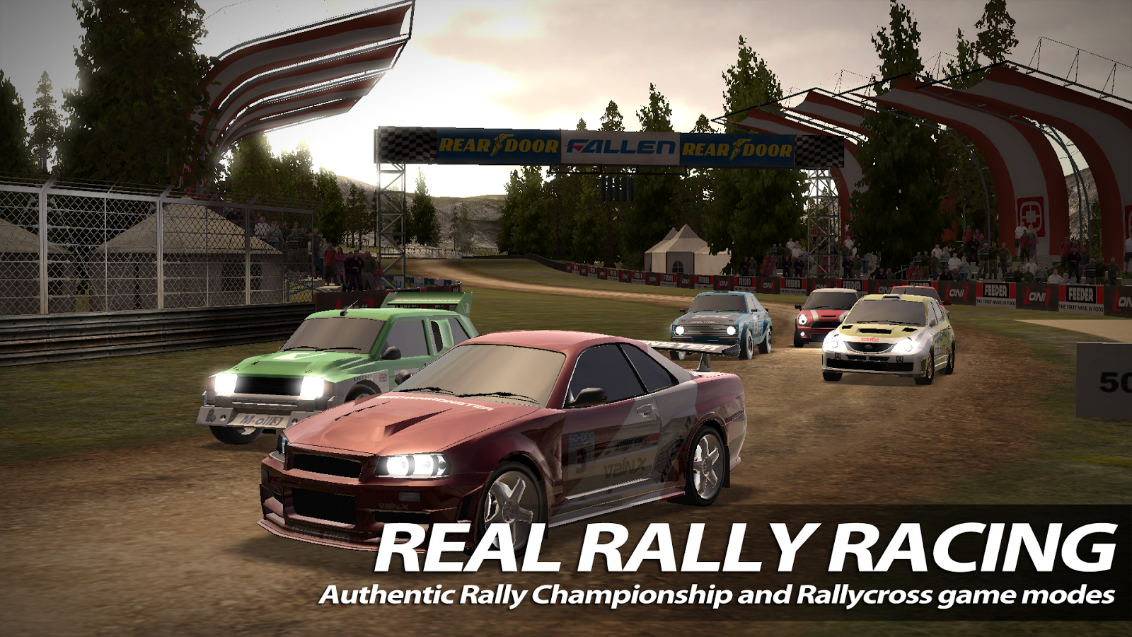   Rush Rally 2- หน้าจอ 