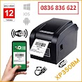 Máy In Tem, In Mã Vạch, In Ghtk - Shopee Xprinter Xp 350Bm - Kết Nối Usb + Lan