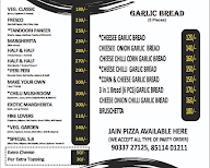 Stone Baked Wood Fire Pizza menu 1