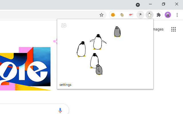 aB Penguins chrome extension