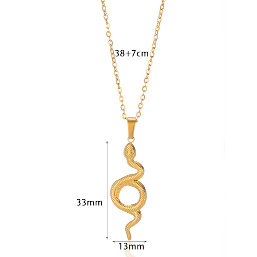 Title 4, Fashion Stainless Steel Vintage Necklace for wo...