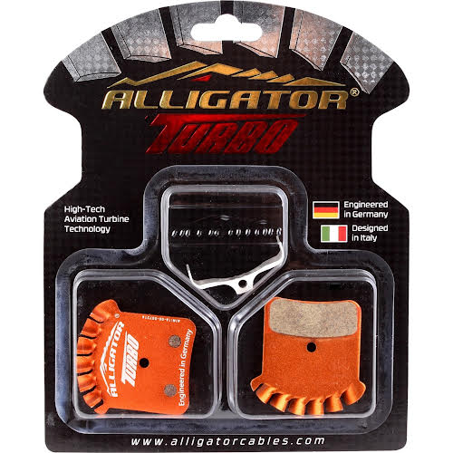 Alligator Turbo Disc Pads, Shimano Saint M810/820, Zee M640