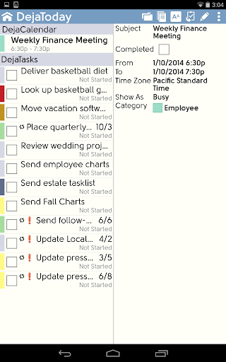 DejaOffice CRM with PC Sync