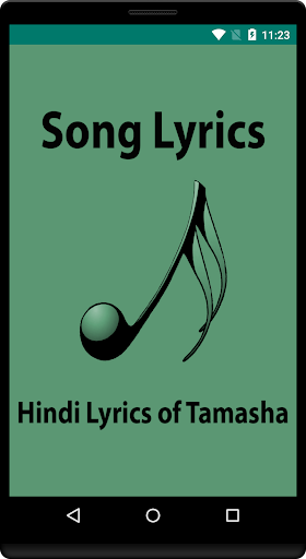 Hindi Lyrics of Tamasha