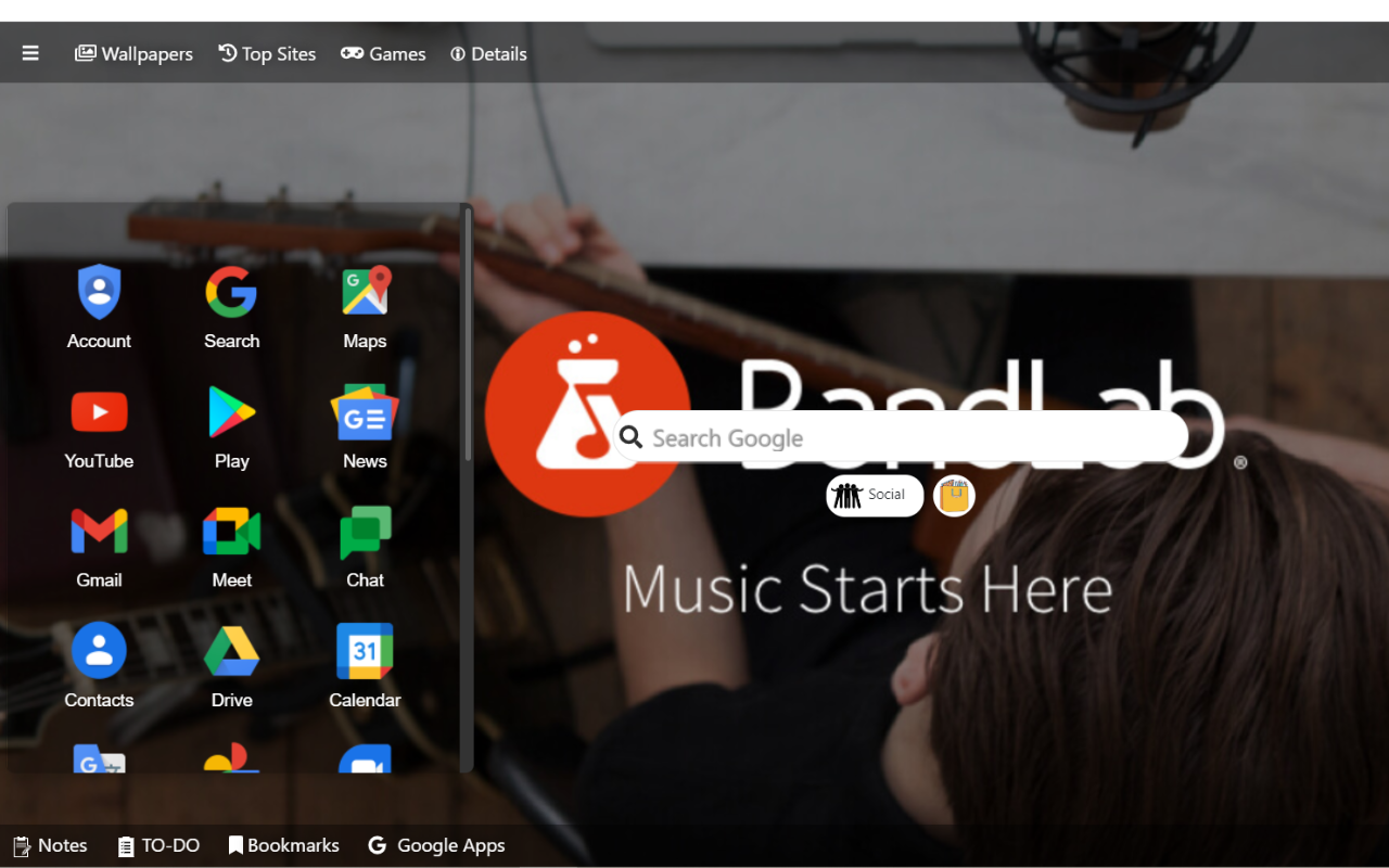 Bandlab for PC/Window/Mac Wallpaper New Tab Preview image 5