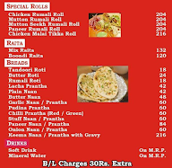 Khurana Restaurant menu 3