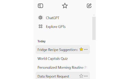 ChatGPT Favorites